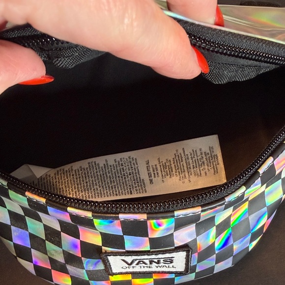 Vans Iridescent Checkered Pouch - Picture 4 of 9